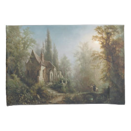 Noite de Lua sobre Capela e Cavaleiros