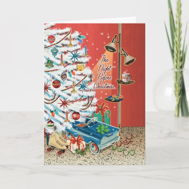 Noite de meio século antes da introdução do cartão (Frente)