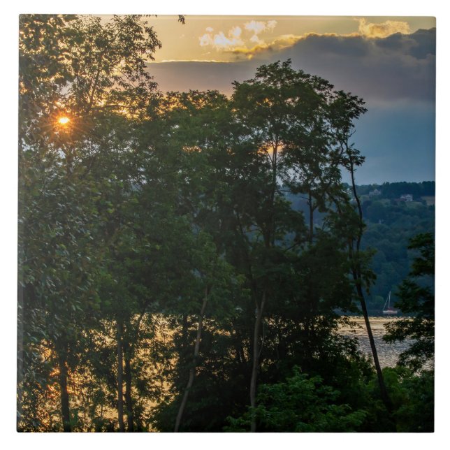 Noite de Verão do Rio Hudson (Frente)