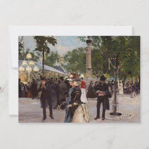 Noite de Verão em Tivoli   Paul Fischer