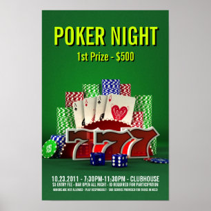 Noite do póquer - poster