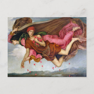 Noite e Sono por Evelyn de Morgan Cartão Postal