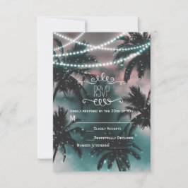 Noite Encantada Céu da Tarde Luzes de Praia RSVP