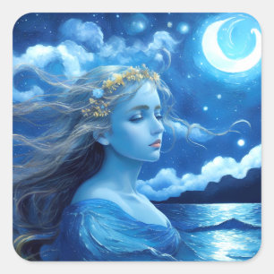 Noite Estrelada 🌌 - Adesivos de Magia da Deusa Gr