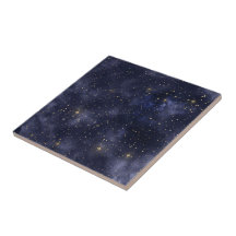 Noite Estrelada Aquarela