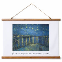 Noite Estrelada de Van Gogh Arte de Gratidão Uplif