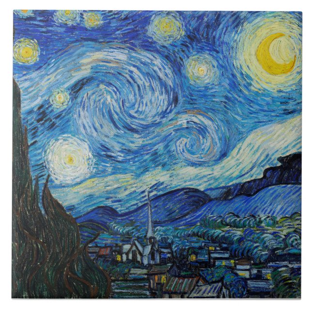 Noite Estrelada, Van Gogh (Frente)