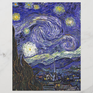 Noite Estrelada, Vincent Van Gogh.