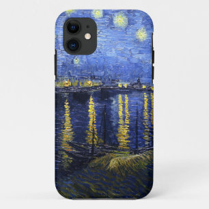 Noite estrelado de Van Gogh sobre as capas de