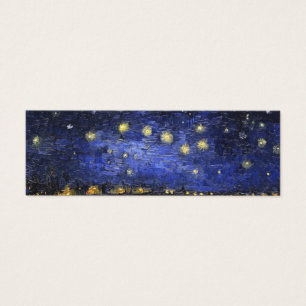 Noite estrelado de Vincent van Gogh sobre o Rhone