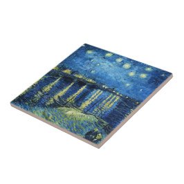 Noite estrelado sobre o Rhone Vincent van Gogh