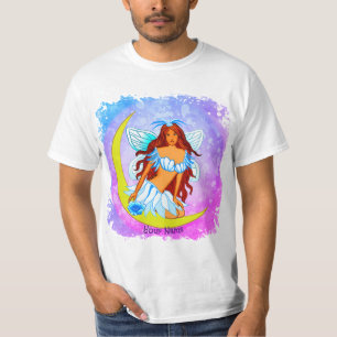 Noite Lua Sonha Camisa Fada