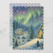 Noite mágica de Natal na floresta sob estrelas