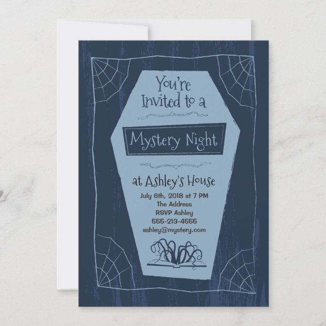 Noite Misteriosa - Convite (Frente)