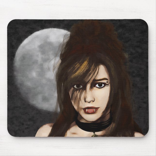 Noite - Retrato Mousepad (Frente)