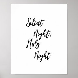 Noite Silenciosa, Poster da Noite Santa