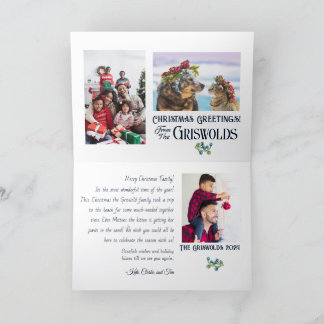 "Noite Silenciosa", um Cartão de Natal para Papais