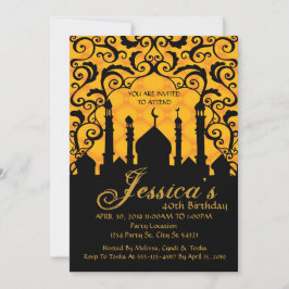 Noites árabes, Dourados Convites de Aniversário