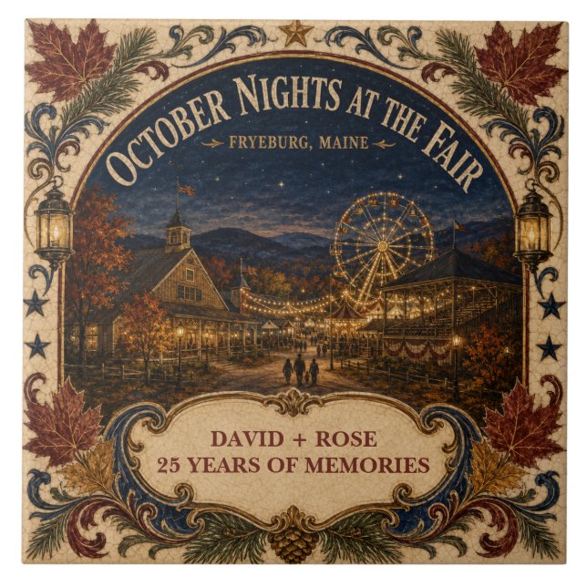 Noites de Outubro Personalizadas Fryeburg Fair Mai (Frente)
