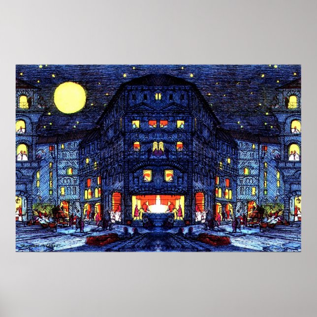 Noites romanas - Poster (Frente)