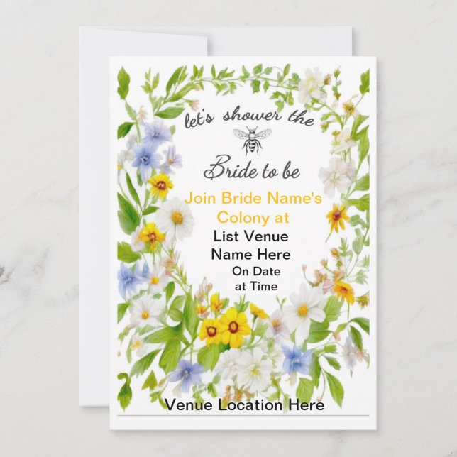 Noiva à Abelha (Frente)