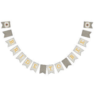 Noiva à abelha - bandeira preto e branco da xadrez