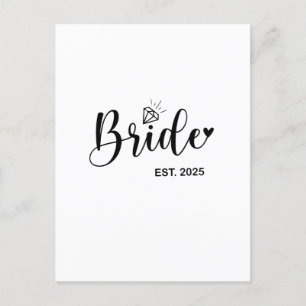 Noiva Anúncio de Casamento Primavera 2025 Casament