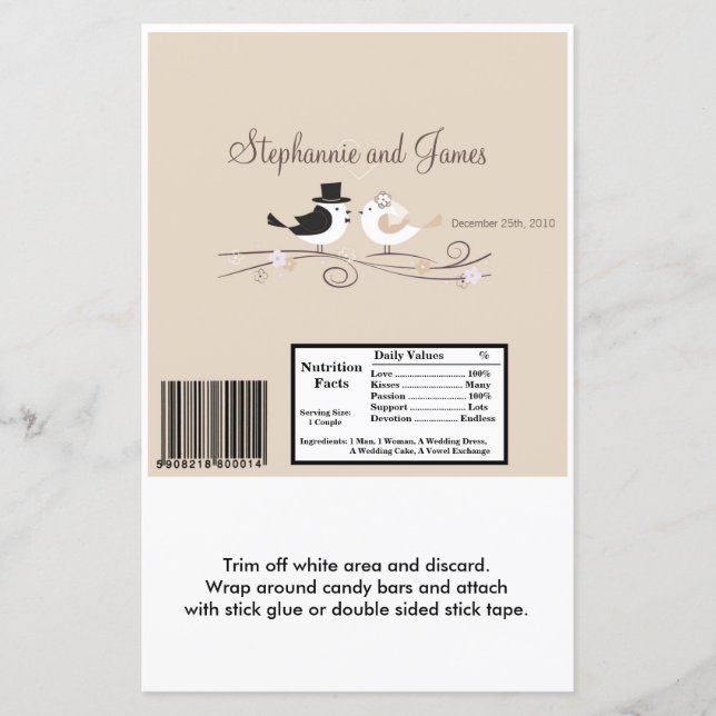 Noiva de Botes de Casamento de Grande Bar de Hersh (Frente)