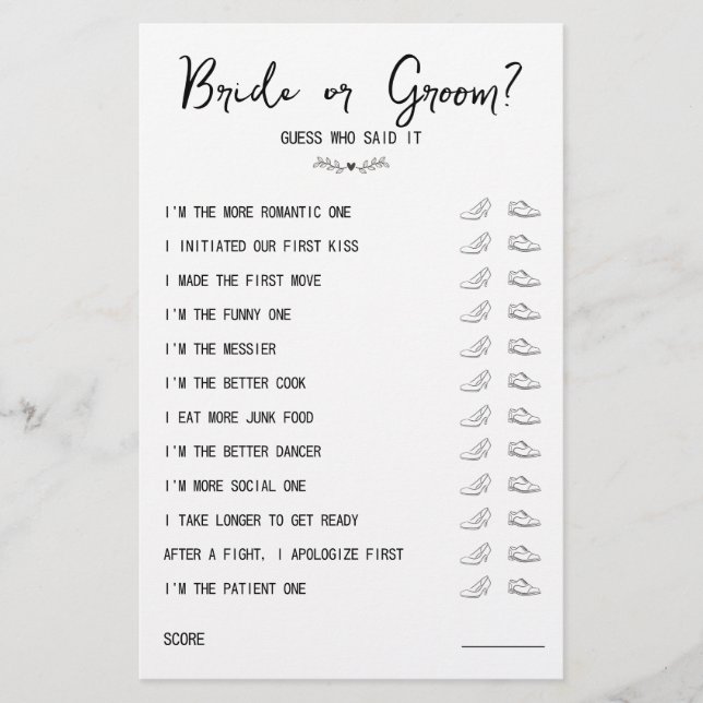 Noiva de Calçado de casamento ou Preto e Branco de (Frente)