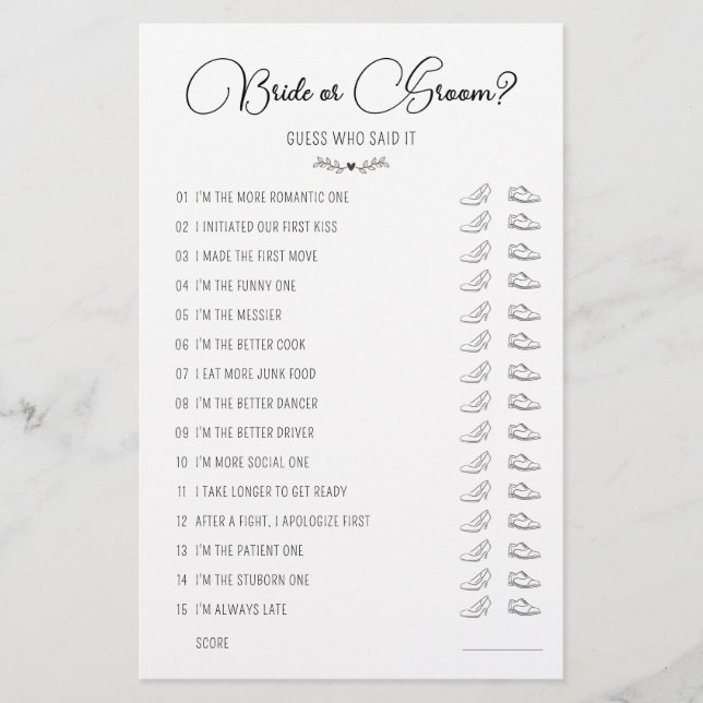 Noiva de Calçado de casamento ou Preto e Branco de (Frente)