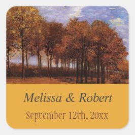 Noiva de casamento e adesivos de noivo para casame