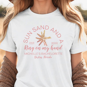 Noiva de Despedida de Solteira na Praia Desenhada 