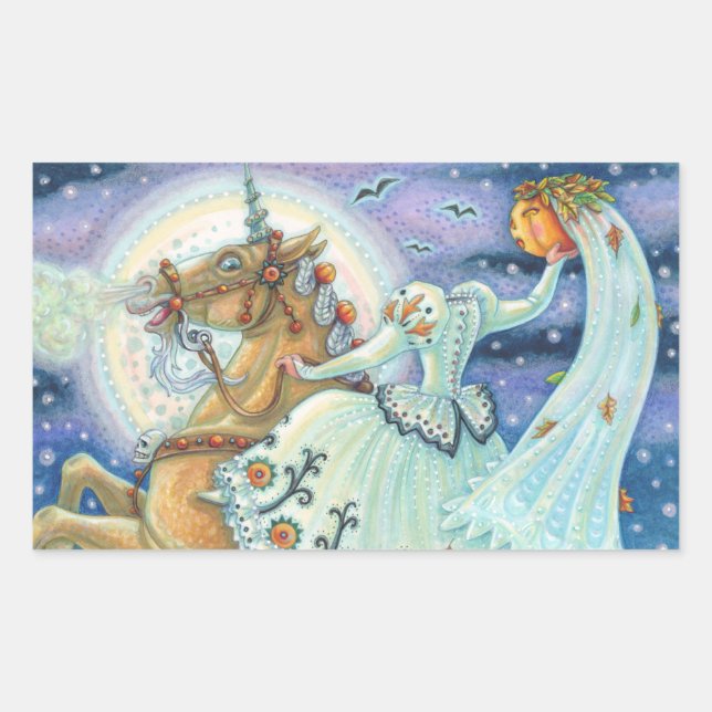 NOIVA DE SLEEPY HOLLOW, FOLHA DE ADESIVOS DE UNICÓ (Frente)