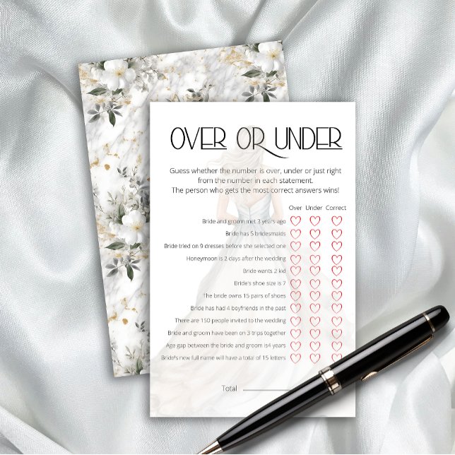 Noiva de vestido sob jogo de Chá de panela (Criador carregado)