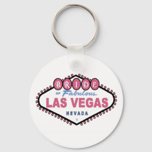 NOIVA do chaveiro cor-de-rosa fabuloso de Las