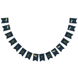 Noiva do Mês Bandeira de Bunting de Coquetel Marga