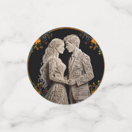 Noiva e Casamento de noivo personalizado