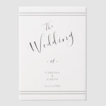 Noiva Elegante e faixas de noivos