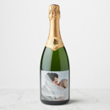 Noiva & Noivo Românticos Vinho Espumante para Casa