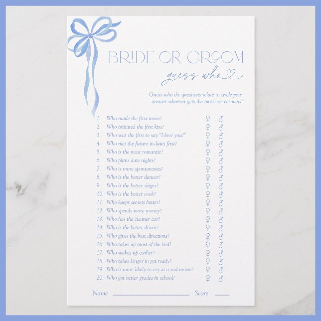 Noiva Ou Adivinha Quem Joga Chá Azul (Criador carregado)