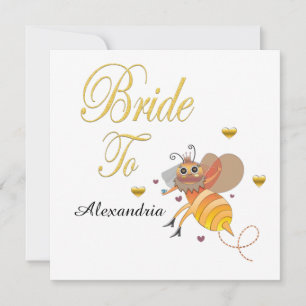 Noiva Para Ser Bridal Personalize Placa Plana