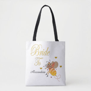 Noiva Para Ser Bridal Personalize Tote Bag