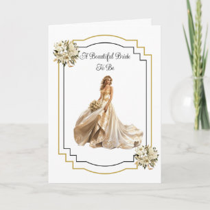 Noiva Para Ser Cartão De Casamento