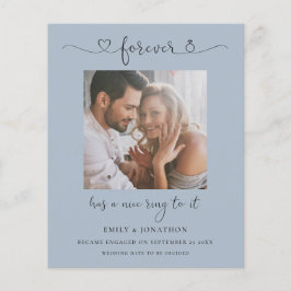 Noivado Azul com Dusty Fotografia para Sempre