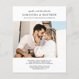 NOIVADO BUDGET Foto Moderno Casamento Minimalista