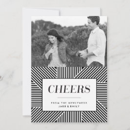 noivado corajoso do feriado 5 x 7, cartão do