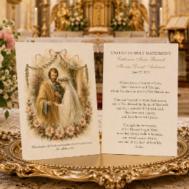 Noivado de Maria e José Oração de Casamento