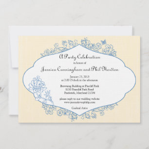 Noivado do país ou convite francês do chá