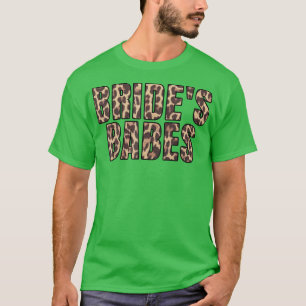 Noivas Bebês Leopardo Despedida de Solteira Camisa
