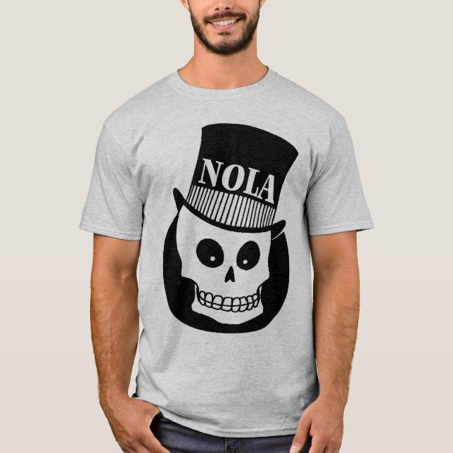 NOLA Skull In Top Hat (Frente)